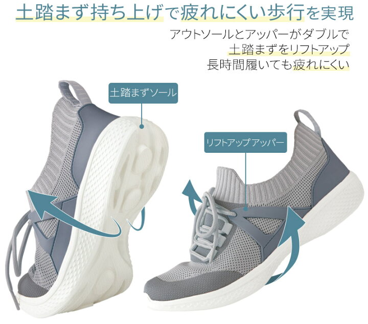 楽天市場 外反母趾 靴 スニーカー ストレッチ ウォーキング ジム 疲れない 歩きやすい 軽い 足裏アーチ 補整 疲れにくい 痛くないコンフォート 4e ストレッチ 幅広 甲高 ワイド シューズ レディース ウォーキングシューズ レディース 勝野式 Lafoot 楽歩人ウォーカー Pr