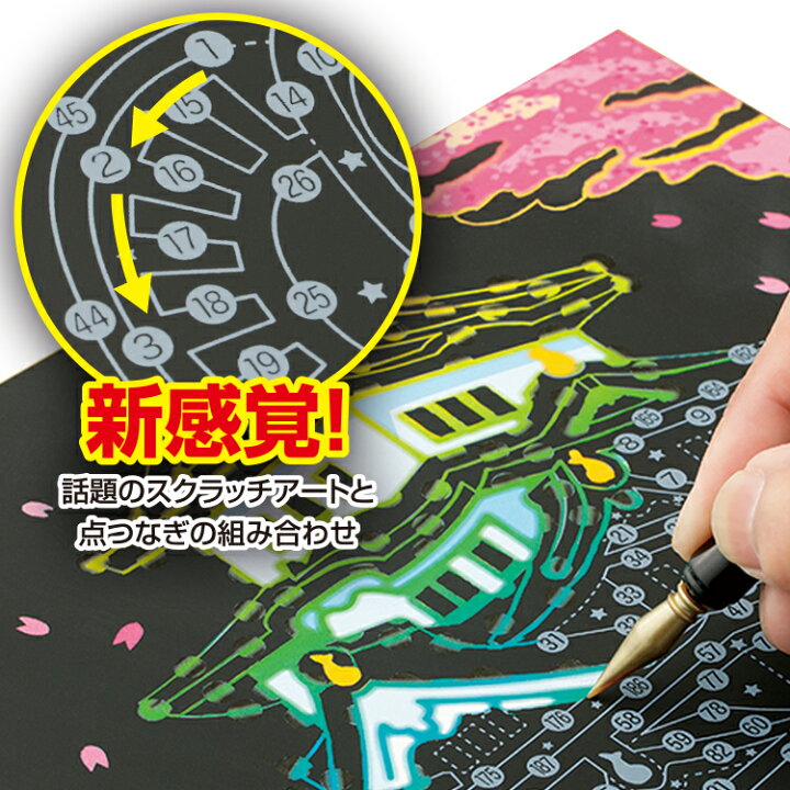 楽天市場 大人の塗り絵 楽しく脳トレ スクラッチアート 国内旅行編 ぬりえ 大人 塗り絵 削り絵 アートパネル スクラッチアート スクラッチシート専用ペン付き スクラッチペン 暇潰しグッズ 敬老の日 ギフト 健康 美容雑貨 メイダイ楽天市場店