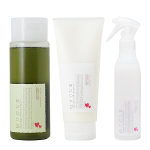 �yLINE�o�^��300�~OFF�zMUCUE ���N�G �X�L�����v�V�����v�[ 210ml�{�w�A�g���[�g�����g 210g�{�Ղ�Ղ�W�����~�X�g �s���A�X�E�B�[�g 180g �v3�Z�b�g[birakushin ���y�S ����P�A �X�L�����v �X�J��