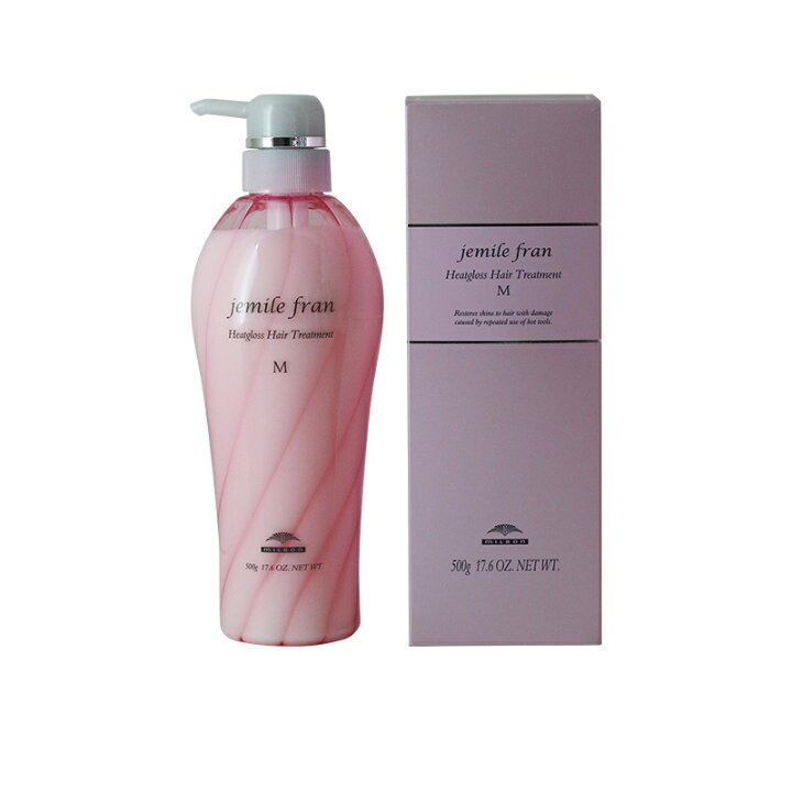 楽天市場 ミルボン ジェミールフラン ヒートグロス ヘアトリートメントｍ 500g トリートメント ボトル 本体 ポンプ ヘアケア サロン専売 美容室専売 美容院 美容師 おすすめ 人気 ランキング クチコミ 女性 レディース バーバーアームズ