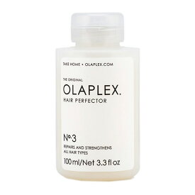 オラプレックス No.3 ヘアパーフェクター 100ml[olaplex ダメージケア トリートメント リペア 修復 補修 保護 ハイダメージ 髪質改善 傷んだ 熱処理 縮毛矯正 ボトル 本体 トライアル お試し ヘアケア サロン専売 美容室専売]