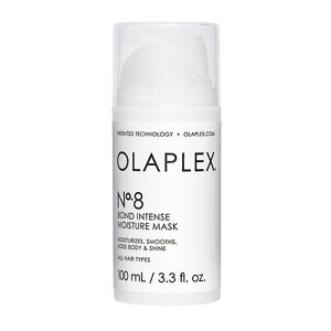 【LINE登録で300円OFF】オラプレックス No.8 ボンドインテンスモイスチャーマスク 100ml[olaplex ダメージケア トリートメント リペア 修復 補修 保護 ハイダメージ 髪質改善 傷んだ 熱処理 縮毛矯