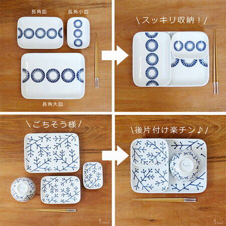 【波佐見焼】【HASAMI】【長崎】【長角皿】【磁器】【日本製】エボトラ長角大皿