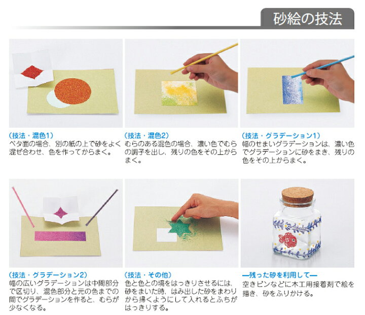 楽天市場】【セール限定ポイントUP!!】砂絵セット A4 アーテック 1059 