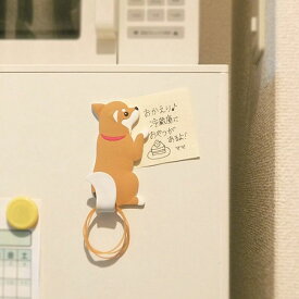 東洋ケース マグネットフック シバ MH-AN-03 かわいい 犬 Animal Tail しっぽ 磁石