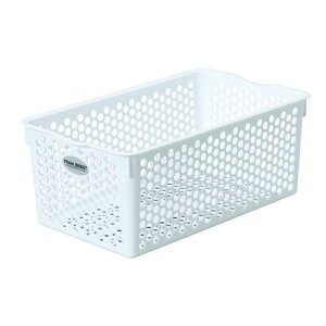 ◇ サンコープラスチック フランクバスケット深型 NO,2 収納 収納ボックス ホワイト ランドリー 洗濯物 たくさん入る 収納 収納BOX