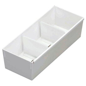 【2個組】 吉川国工業所 like-it さっ取りシリーズ ランジェリーケース ホワイト 小物収納 整理ボックス 収納ボックス