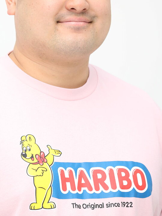 楽天市場 大きいサイズ メンズ Haribo ハリボー Haribo プリント クルーネック 半袖 Tシャツ Tシャツ クルー 半袖 プリントt 春 夏 ハリボー キャラクター コットン Hmb138 原宿ゼンモール