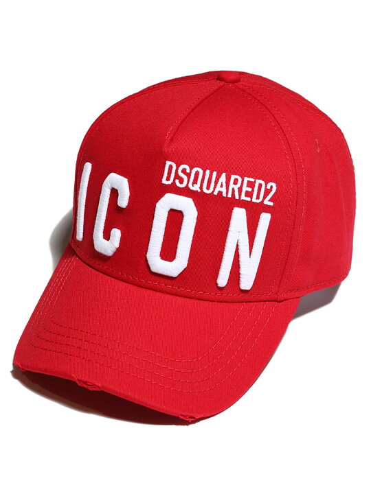 楽天市場】DSQUARED2 (ディースクエアード) 3Dロゴ ICON キャップ 