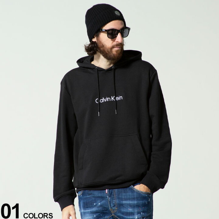 楽天市場 クーポンで1 000円off Calvin Klein カルバンクライン ロゴ刺繍 プルオーバー パーカーブランド メンズ 男性 トップス パーカー 長袖 スウェット Ck40fm269 原宿ゼンモール