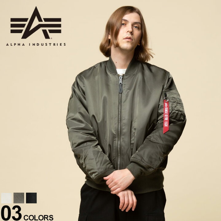 楽天市場 アルファインダストリーズ ジャケット Alpha Industries Inc 中綿ジャケット フェイクダウン Ma 1 フルジップ 中綿 ジャケット Corespecメンズ アウター ジャケット ブルゾン ミリタリー 秋 冬 ジップ Ma 1 00 原宿ゼンモール