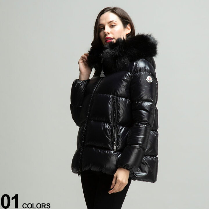 楽天市場】MONCLER モンクレール ファーフード ダウンジャケット 