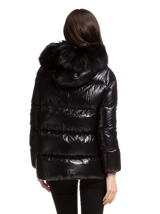 楽天市場】MONCLER モンクレール ファーフード ダウンジャケット 