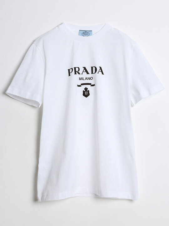 PRADA プラダ ロゴTシャツ｜半袖(Tシャツ)