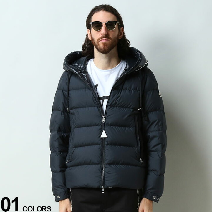 楽天市場】MONCLER (モンクレール) フードロゴ フルジップ ダウン  