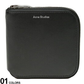 Acne Studios (アクネ ストゥディオズ) レザー ジッパー ウォレットブランド レディース 財布 ウォレット ミニ財布 ACLCG0106