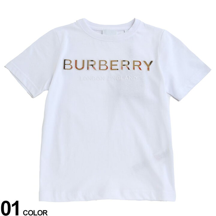 楽天市場】BURBERRY (バーバリー) チェックロゴ クルーネック 半袖 T  