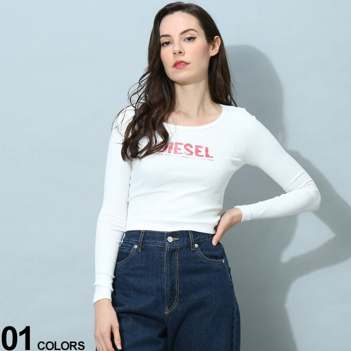 楽天市場】DIESEL (ディーゼル) ロゴプリント クルーネック ショート 