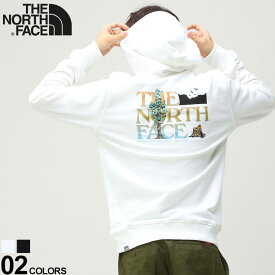 ザ ノースフェイス パーカー THE NORTH FACE 裏起毛 プルオーバー パーカー SEASONAL GRAPHIC HOODIE NF0A7X1Pメンズ 男性 トップス フード パーカー プルパーカー プリント