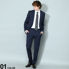 Calvin Klein (カルバンクライン) ピンドット シングル スーツ SLIM FITブランド メンズ 男性 ビジネス フォーマル スーツ CKMABRY5UZ0638