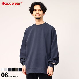 グッドウェア スウェット Goodwear トレーナー 無地 2W70521メンズ 男性 トップス クルー トレーナー プルオーバー 長袖