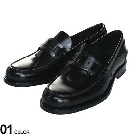 TOD'S (トッズ) チェーンロゴ ローファーブランド メンズ 男性 シューズ 靴 ビジネス フォーマル 革靴 TDXXM26C0EO40AK