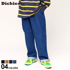 ディッキーズ ダブルニー パンツ イージー Dickies 綿100％ ストライプ＆無地 メンズ 男性 ボトムス パンツ ロングパンツ ワークパンツ 31784231BAGGY バギーパンツ