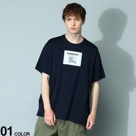 BURBERRY (バーバリー) プローサムラベル コットン 半袖 Tシャツ ブランド メンズ 男性 トップス Tシャツ 半袖 シャツ BB8068801