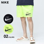 ナイキ 水着 ショートパンツ 水陸両用 LOGO9 VOLLEY SHORT NIKE レジャー ハーフパンツ スイムウエア メッシュインナーメンズ パンツ NESSA565