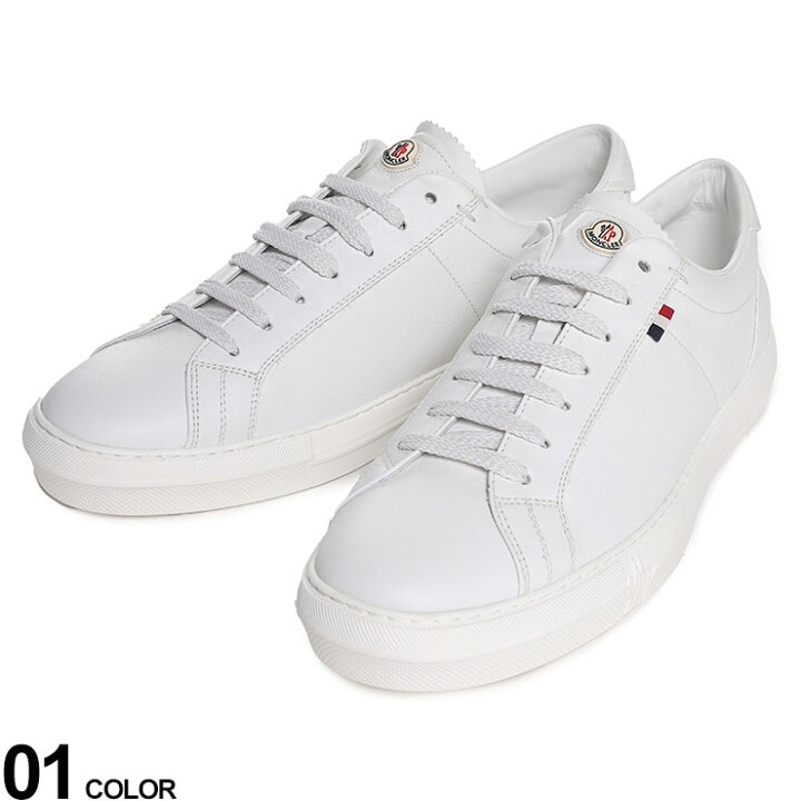 楽天市場】MONCLER (モンクレール) レザー ローカットスニーカー NEW 