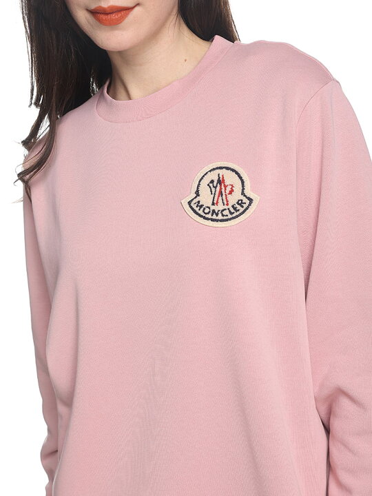 楽天市場】MONCLER (モンクレール) ビッグワッペン クルーネック 長袖  