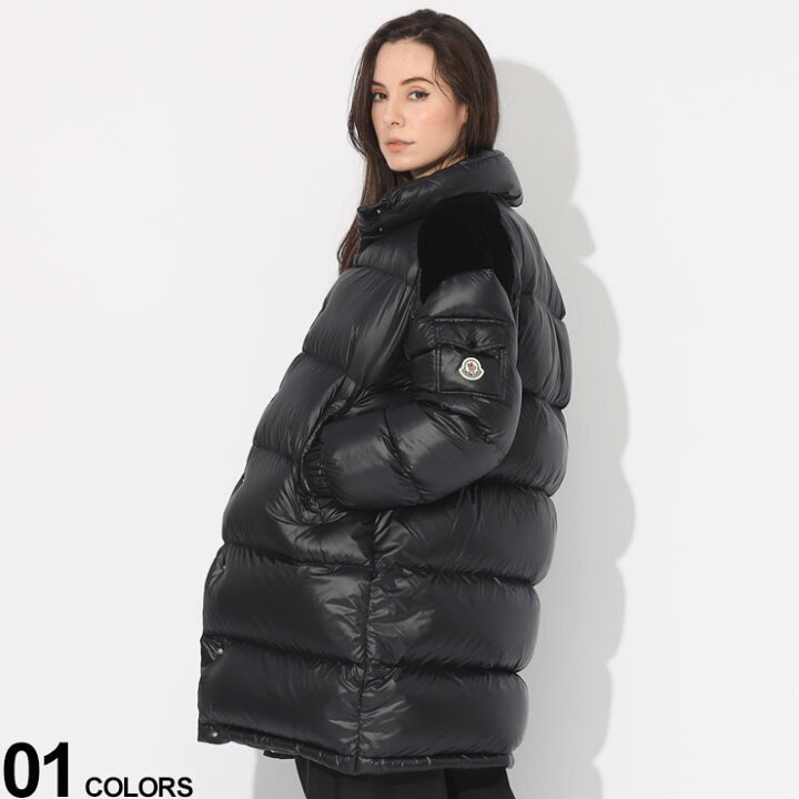 楽天市場】MONCLER (モンクレール) 切り替え フルボタン ロング ダウン  
