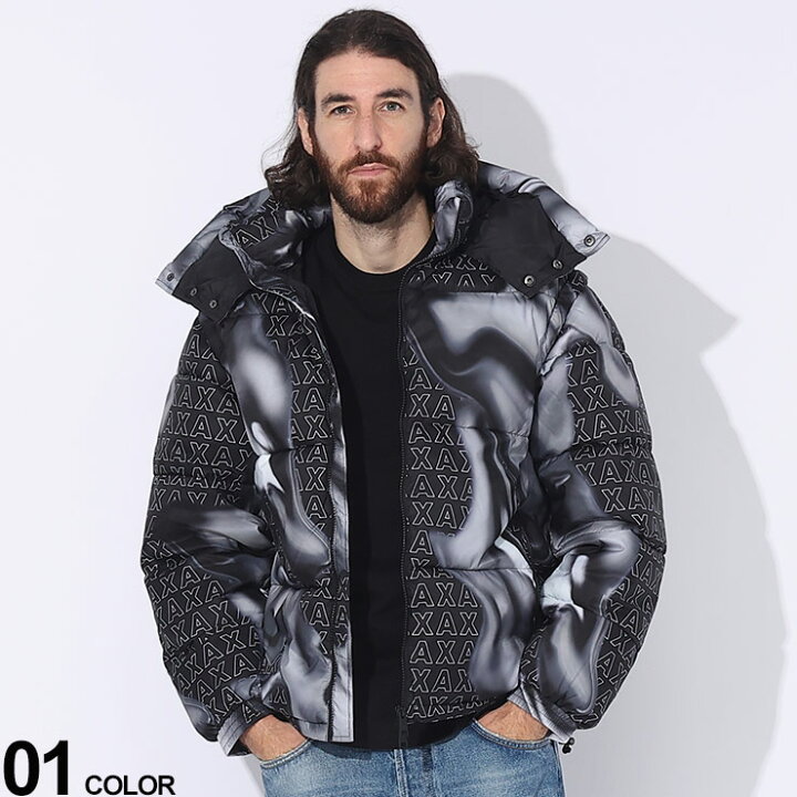 楽天市場】ARMANI EXCHANGE (アルマーニ エクスチェンジ) フード着脱 