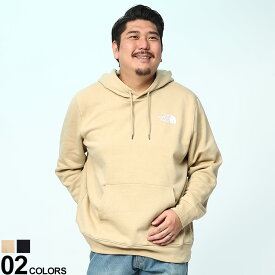 大きいサイズ メンズ THE NORTH FACE (ザ ノースフェイス) 裏起毛 バックプリント プルオーバー パーカー BOX NSE P/O HOODIE パーカー プルパーカー フード NF0A7UNSD22