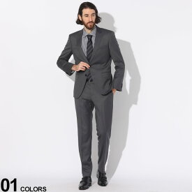 HUGO BOSS (ヒューゴボス) ストレッチ シングル 2ツ釦 スーツブランド メンズ 男性 ビジネス フォーマル スーツ HBHG10236006P