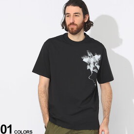 クーポン利用で2000円OFF Y-3 (ワイスリー) グラフィックフラワー クルーネック 半袖 Tシャツ GFX SS TEE 1ブランド メンズ 男性 トップス Tシャツ 半袖 シャツ Y3IN4353