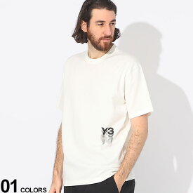 クーポン利用で2000円OFF Y-3 (ワイスリー) Y-3グラフィックロゴ クルーネック 半袖 Tシャツ GFX SS TEEブランド メンズ 男性 トップス Tシャツ 半袖 シャツ Y3IZ3123