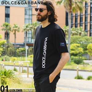 �h���`�F �� �K�b�o�[�i DOLCE&GABBANA �o�[�e�B�J�����S �N���[�l�b�N ���� T�V���c REGULARFIT DGG8PN9TG7M1D �u�����h �����Y �j�� �g�b�v�X T�V���c ���� �V���c