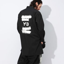 ワイスリー Y-3 U グラフィック バックロゴ ロング長袖 シャツ U GFX Y3JN4878 ブランド メンズ 男性 トップス シャツ ワンピース シャツブルゾン