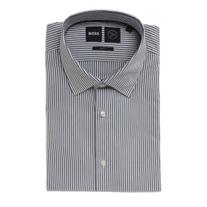 HUGO BOSS (�q���[�S�{�X) �X�g���b�` �X�g���C�v ���� �h���X�V���c SLIMFIT HB50535422 �u�����h �����Y �j�� �g�b�v�X �V���c ���C�V���c �r�W�l�X �t�H�[�}��