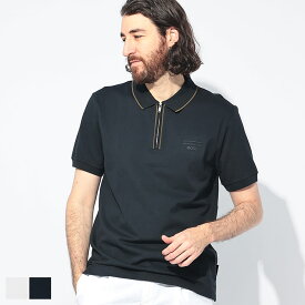 ヒューゴボス HUGO BOSS ハーフジップ 半袖 ポロシャツ PORSCHE HB50531463 ブランド メンズ 男性 トップス ポロシャツ シャツ ジップ 春 夏