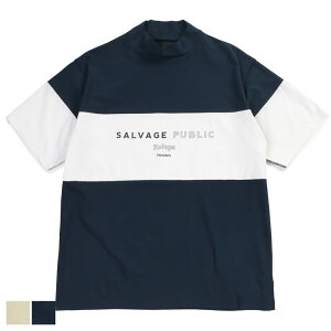 �y���S�ʒ� 3L 4L 5L 6L�zSALVAGE PUBLIC Kolepa �T���x�[�W�p�u���b�N�R���p ���� T�V���c 3L 4L 5L 6L �傫���T�C�Y �����Y �T�[�t ���b�N�l�b�N ���� T�V���c Surf Mockneck S/S 3L-6L �S���t �g�b�v�X �n���C 