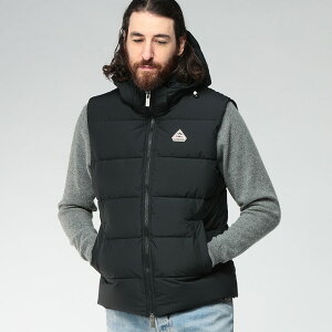 �s���l�b�N�X PYRENEX �t�[�h���E �_�u���W�b�v �_�E���x�X�g SPOUTNIC MINI RIP STOP VEST PNHMY021 �u�����h �����Y �j�� �A�E�^�[ �x�X�g �t�[�h �W�b�v �_�E�� �H �~