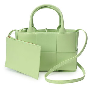 �{�b�e�K���F�l�^ �o�b�O ���f�B�[�X BOTTEGA VENETA �C���g���`���[�g �~�j ���U�[ 2WAY �g�[�g�o�b�O ARCO TOTE �A���R�g?�g BVL709337VCQC2 �u�����h �� �O���[�� �v���[���g �M�t�g