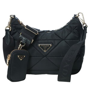 �v���_ �o�b�O ���f�B�[�X PRADA ���S �g���C�A���O�����S �p�f�b�g Re-Nylon �V�����_�[�o�b�O PRL1BC151VD9M �u�����h �� ���� �v���[���g �M�t�g