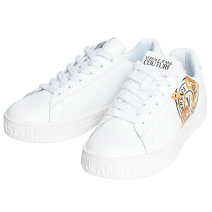 ���F���T�[�`�F �W�[���Y �N�`���[�� ���f�B�[�X �X�j�[�J�[ VERSACE JEANS COUTURE ���S ���^�[V�G���u���� ���[�J�b�g �V���[�Y VCL80VA3SK3 �u�����h �C �z���C�g