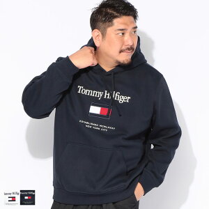 トミー・ヒルフィガー(Tommy Hilfiger) 大きいサイズ メンズパーカー 