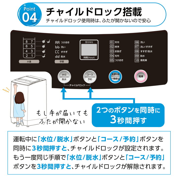 楽天市場】【新生活応援☆6,000円OFF価格】洗濯機 全自動洗濯機 6.5kg 