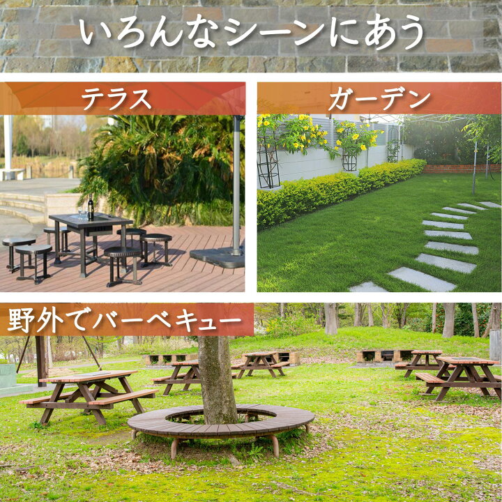楽天市場】バーベキューコンロ テーブル 囲炉裏 焚き火台 丸形 