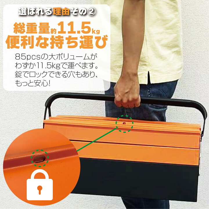楽天市場】【15日はP最大10倍&1,000円OFFcp！】ツールセット 工具 